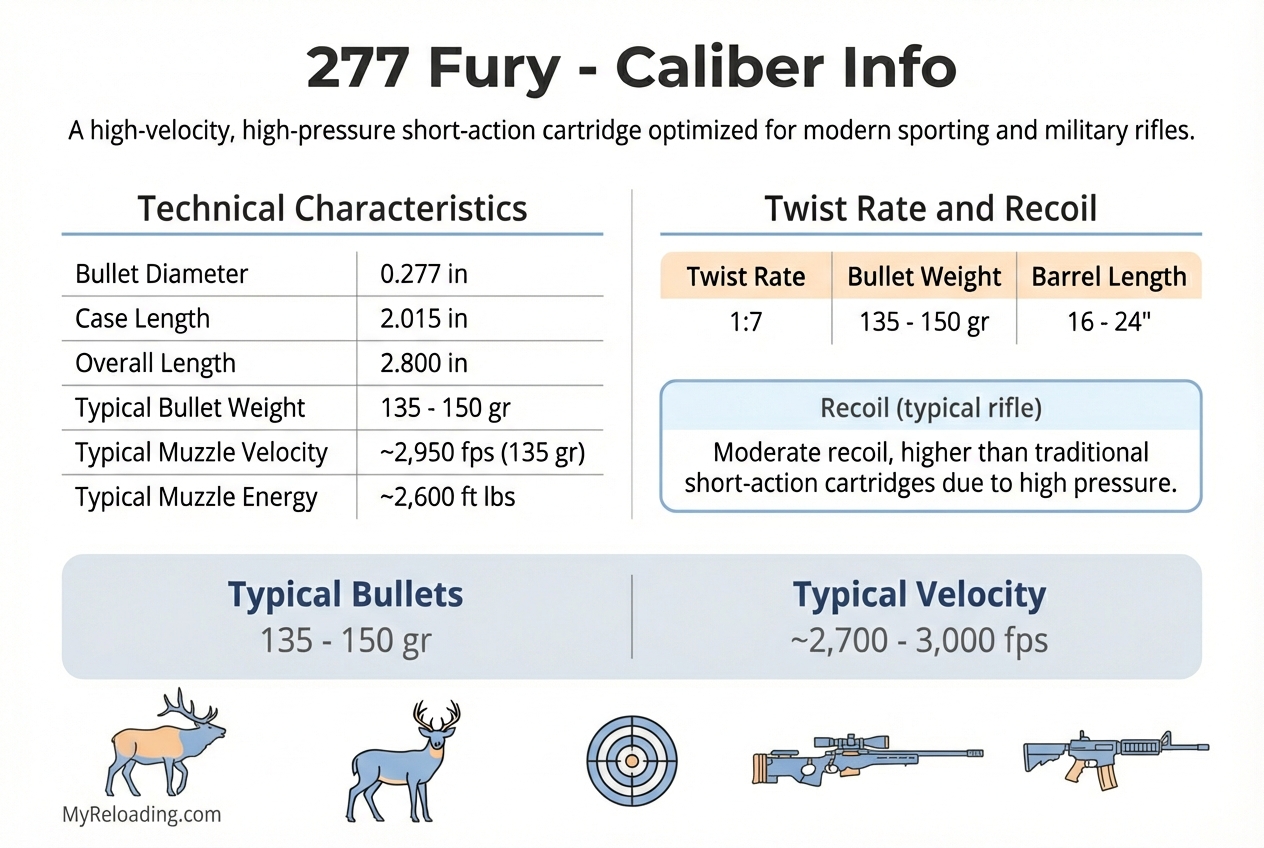 277 Fury: The Complete Guide to Performance and Specs | My Reloading
