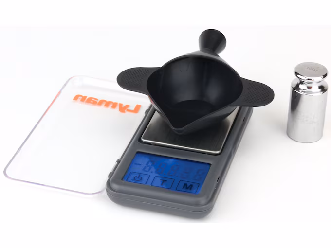 Lyman Pocket Touch 1500 Digital Powder Scale Kit with accessories