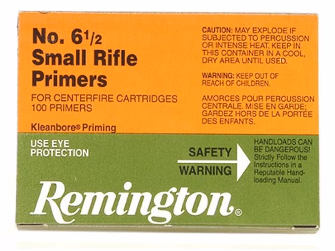 Remington 6 1-2 Small Rifle Primer